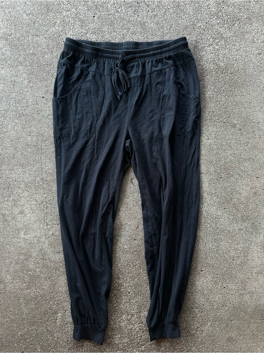 Anybody Black Drawstring Jogger Pants